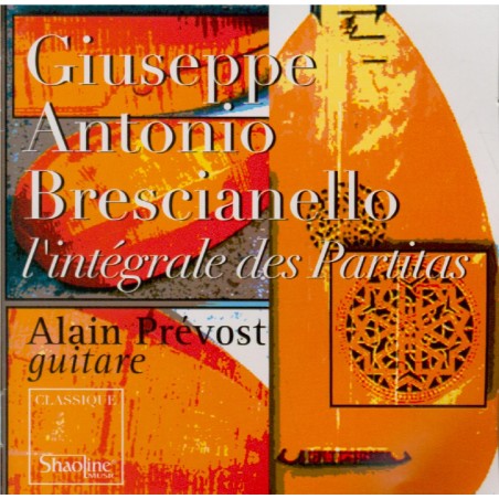 BRESCIANELLO - Prevost - Partitas pour guitare..
